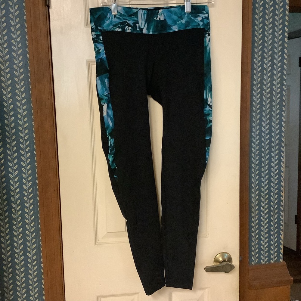 BlackMilk Blue Ninja Spikes Leggings Size Large